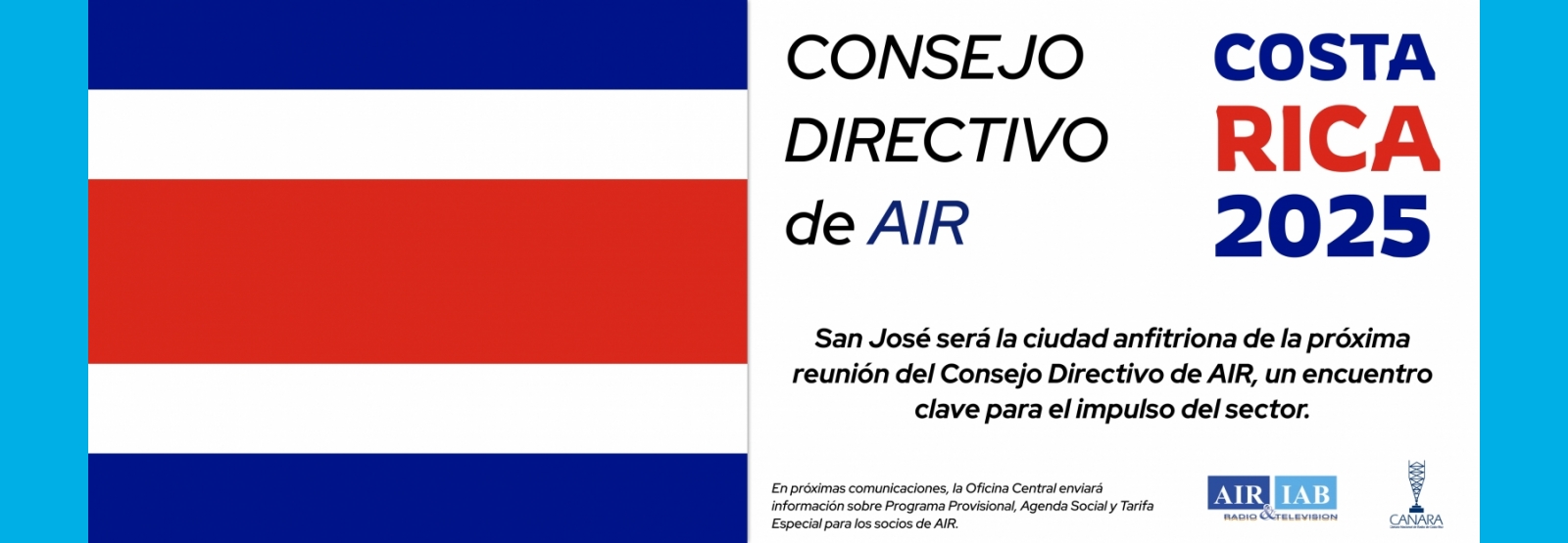 Banner promo CD Costa Rica 2025